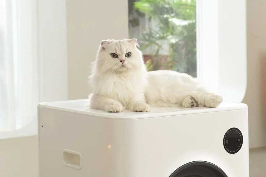 large self cleaning litter box